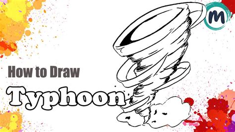 typhoon drawing|typhoon drawing easy.